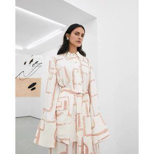 Printed Mini Shirtdress / shirts